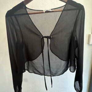 SNDYS Mesh Black Top